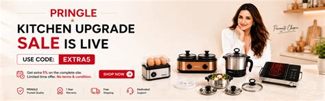 Pringle Home Appliances India | Kitchen & Home Appliances Online