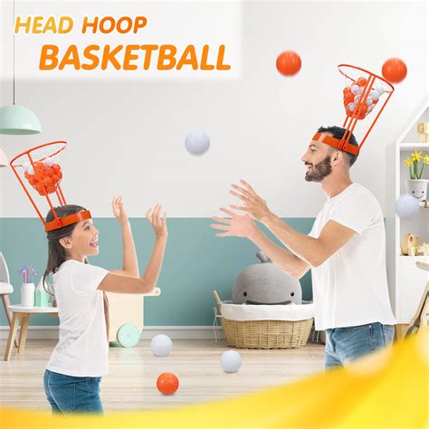 HyDren Head Hoop Basketball Party Game Set for Kids and Adults Carnival ...