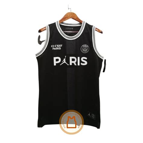 Psg Jordan Basketball Jersey Black at Suzanne Prince blog