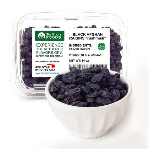 Black Afghan Raisins – Red Star Imports USA - imports of afghanistan
