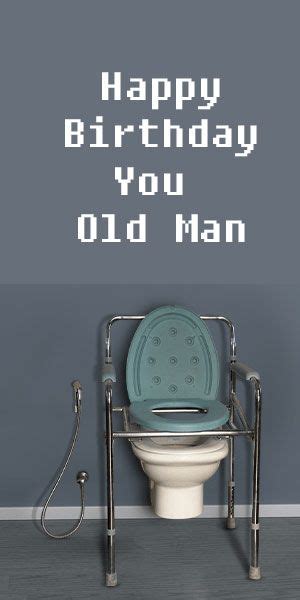 Funny Old Man Birthday Meme