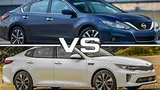 Kia Altama by 2016 Nissan Altima Vs 2016 Kia Optima Kia Altama