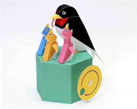 Alphabet Education Feed me First Karakuri Workshop Making Paper Toys ...