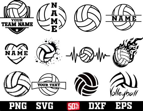 Volleyball Svg With Name at Sophie Catani blog