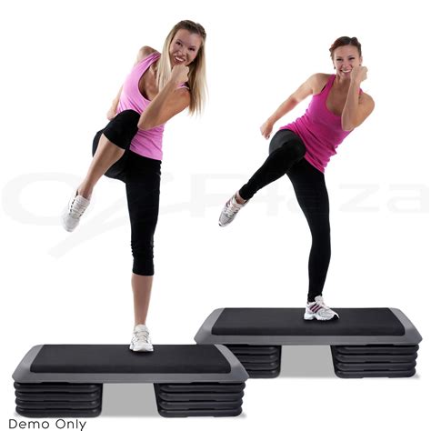 Everfit Aerobic Step Exercise Stepper Riser Workout Cardio Fitness ...