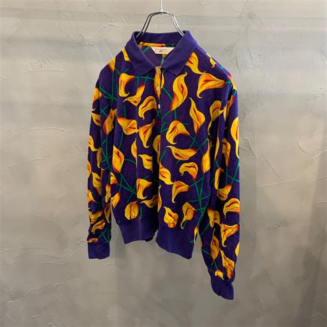 GIVENCHY play / flower pattern polo shirt / 80-90's | ROOM
