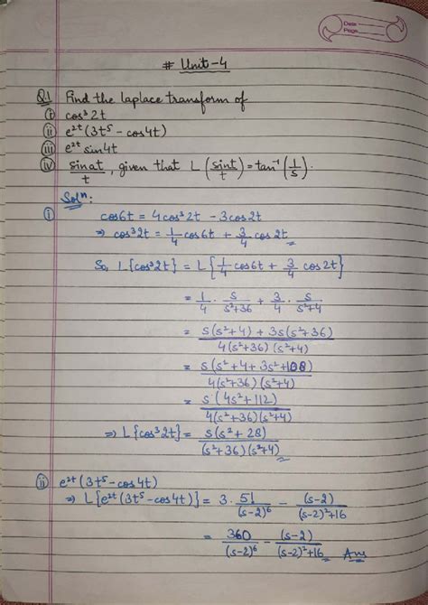 Maths Assignment Unit-4 Mohammad Abbas - II II 3 ~ 2 II II II ,, ll II ...