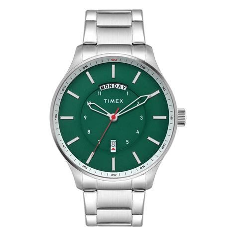 TIMEX Green Round Dial Analog Men's Watch - TWEG29300