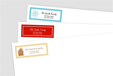 Holiday Address Labels: New Templates! - SheetLabels.com