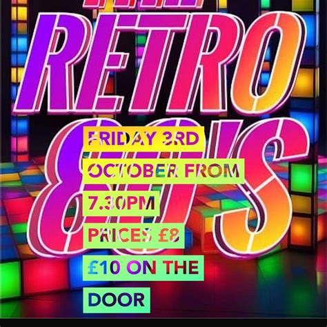 80S night, Rm113xt, Hornchurch, 3 October 2025 | AllEvents