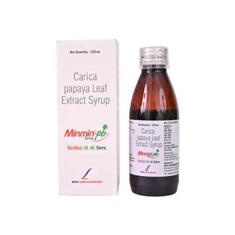 Minmin Pb Syrup: Uses, Side Effects, Price, Dosage & More Info - PharmEasy
