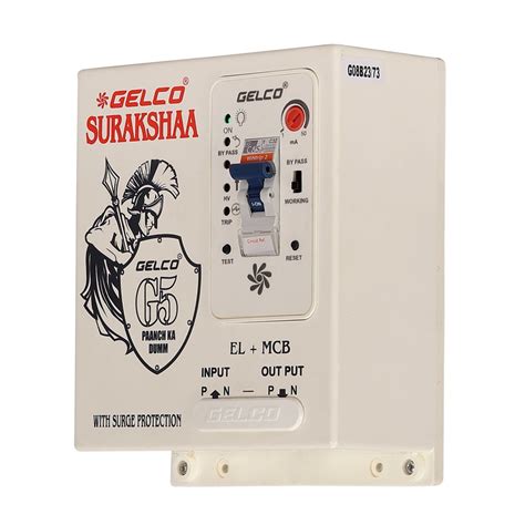 Suraksha Earth Leakage and Miniature Circuit Breaker, Complete Protect ...