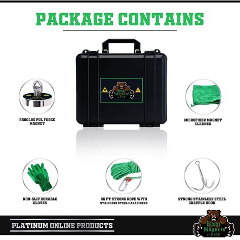 660LB’s Complete Starter Magnet Fishing Kit | Fishing Magnet Kit with ...