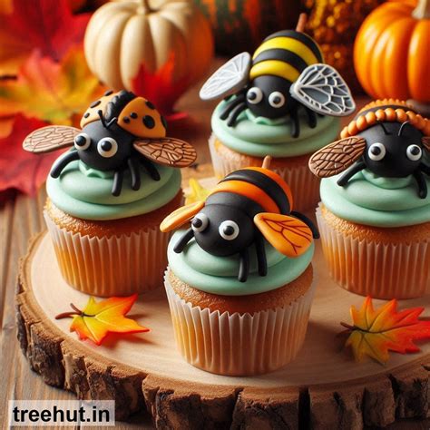 Fall Insects Cupcake Ideas, Mini Cake Ideas