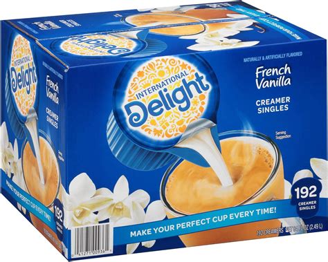 International Delight French Vanilla, 192 unidades de cremas de café de ...