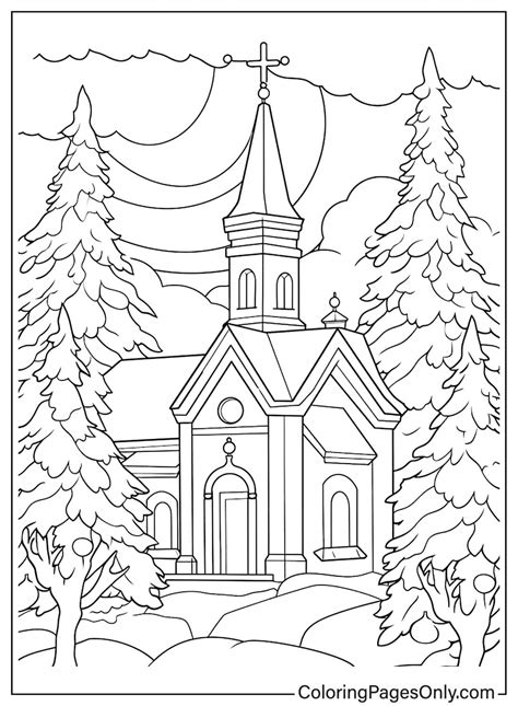 30+ Church Coloring Pages - Free Printable PDF & Online Coloring