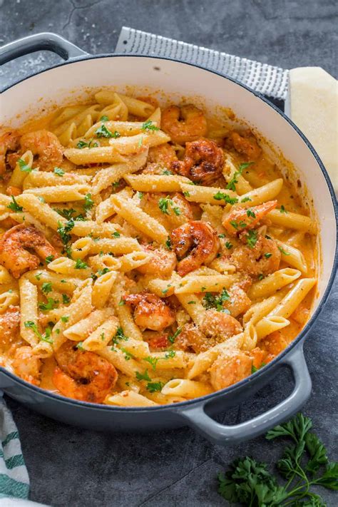 Cajun Shrimp And Steak Alfredo Pasta Recipe | Deporecipe.co
