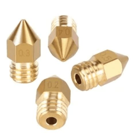 Buy Extruder Brass Nozzles for 3D Printers Online – Robocraze
