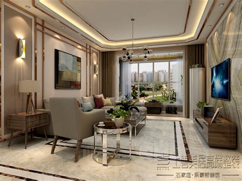 新中式-雅居乐-三室两厅-140平-装修效果实景图无锡装修效果图-无锡锦华装饰