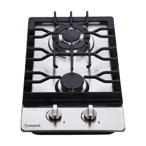 Gas Cooktop 12 Inch 2 Burners Gas Stovetop Built In | Desertcart INDIA