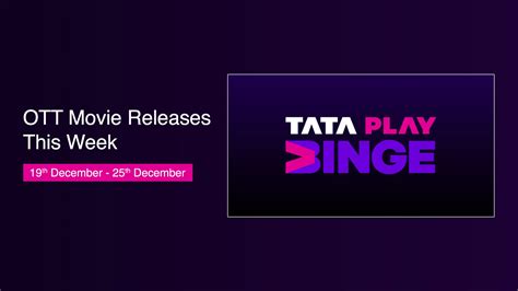 New OTT Movie Releases this Week (Dec 19-25, 2025): Latest Movies to ...