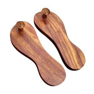 Buy VEDIC VAANI Guru (Teacher) Pair of Wooden Paduka (Charan ...