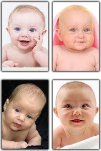 Poster N frame Set of 4 Cute Baby Combo Posters\Smiling Baby Poster ...
