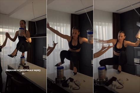 Influencer intenta reto de TikTok con tacones de aguja: se rompe la espalda