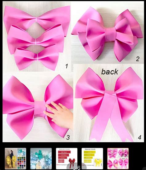 Large size gift bow diy tutorial – Artofit