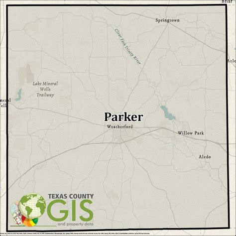 Parker County GIS Shapefile and Property Data - Texas County GIS Data