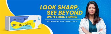 Buy Toric Contact Lenses for Astigmatism Online with Aqualens
