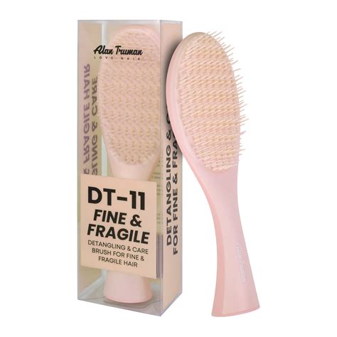 Alan Truman DT-11 Fine & Fragile Hair Care Detangling Brush