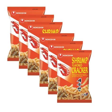 Shrimp Flavoured Cracker – 75g Each Pack of 6 (Imported) | Crispy ...