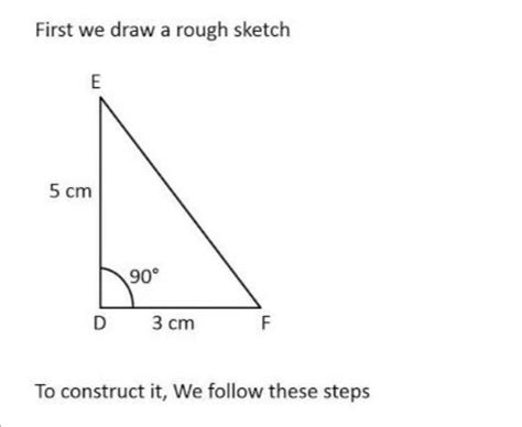 write steps and explain the question with draw triangle - Brainly.in