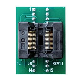 Probots TSSOP28 to DIP28 SMD IC Adapter Programmer Socket Buy Online India