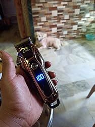 Petology Automatic Rechargeable Professional Pet Hair Trimmer with LCD ...