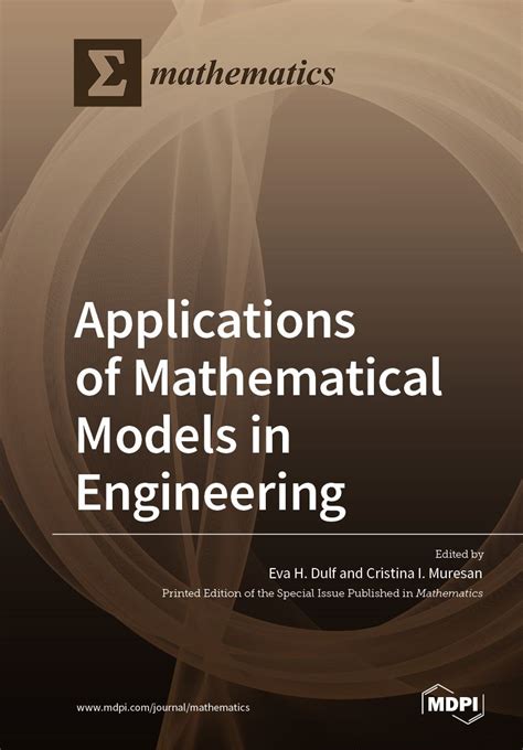 Applications of Mathematical Models in Engineering | MDPI Books