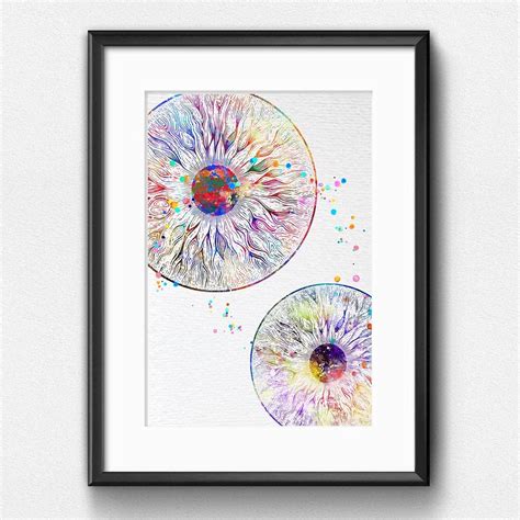 Dignovel Studios 13X19 Unframed Iris Human Eye Blood India | Ubuy