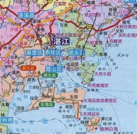 广东省湛江市行政区划（详细到镇） - 哔哩哔哩
