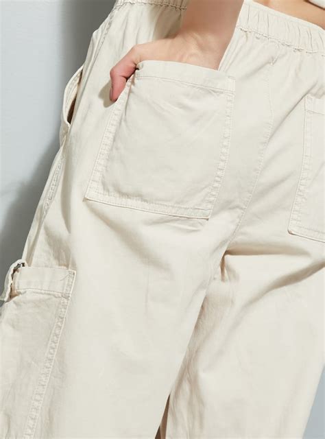 Buy ALAYA F x URB_N Women Solid Parachute Pants Online at just Rs. 1399 ...