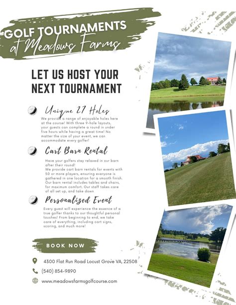 Tournaments & Events - Meadows Farm Golf Course