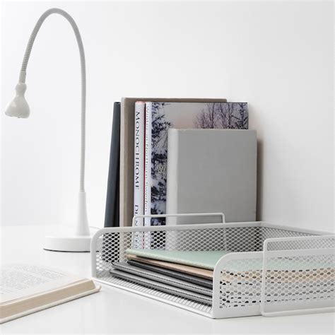 DRÖNJÖNS letter tray, white - IKEA