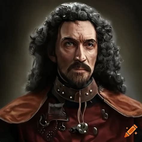 Medieval fantasy noble man in his thirties on Craiyon