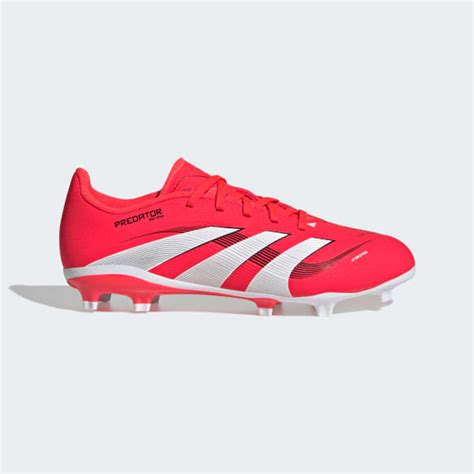 adidas Predator League Firm/Multi-Ground Soccer Cleats Kids - Red ...