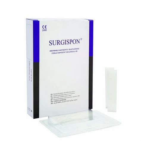 Absorbable Gelatin Sponge CE 2460 - Nexacare Manufacturer from Ahmedabad