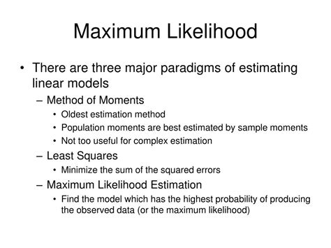 Image result for Maximum Likelihood Examples