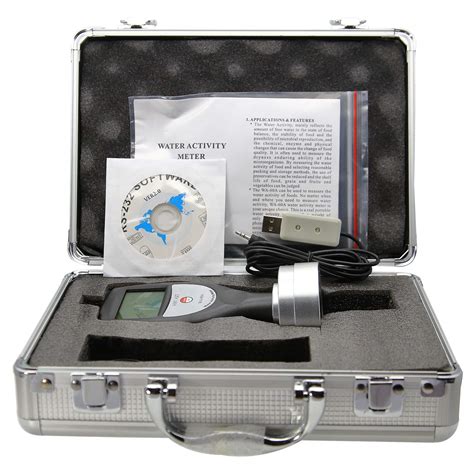 AMTAST Water Activity Meter with USB Data Cable & Software for PC Smart ...
