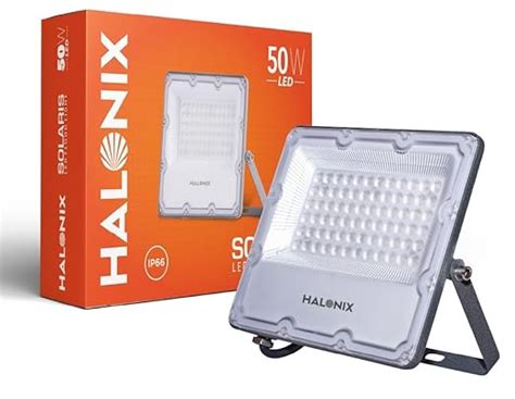 Halonix Aluminium 50W Waterproof Outdoor led Flood Light|Halogen Light ...
