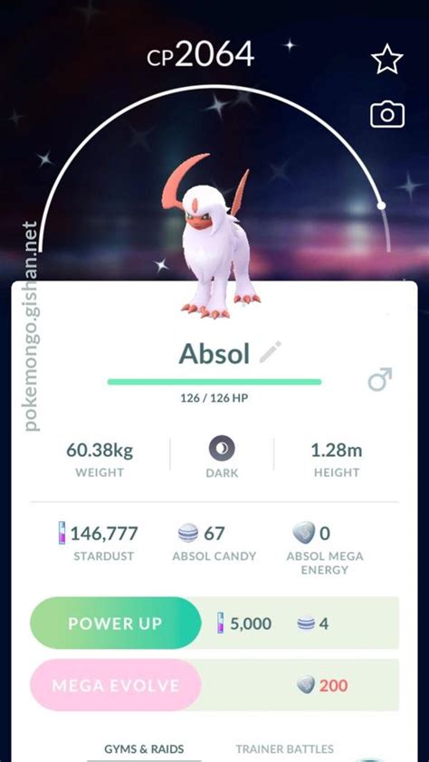 Absol Evolution Chart 的图像结果