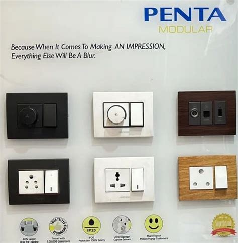 Modular Switches - Flat Switch Penta Modular Switches Trader ...